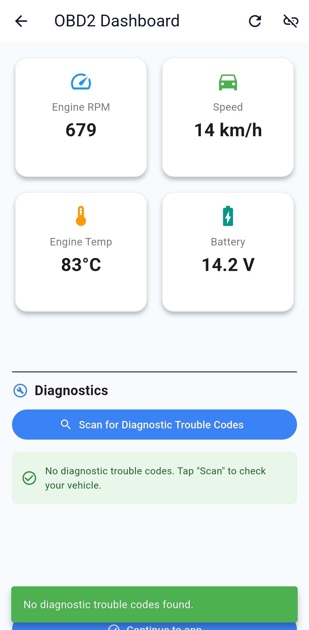 Vehicle Diagnostics (OBD)